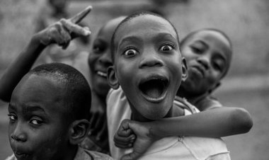 Crianças que correm